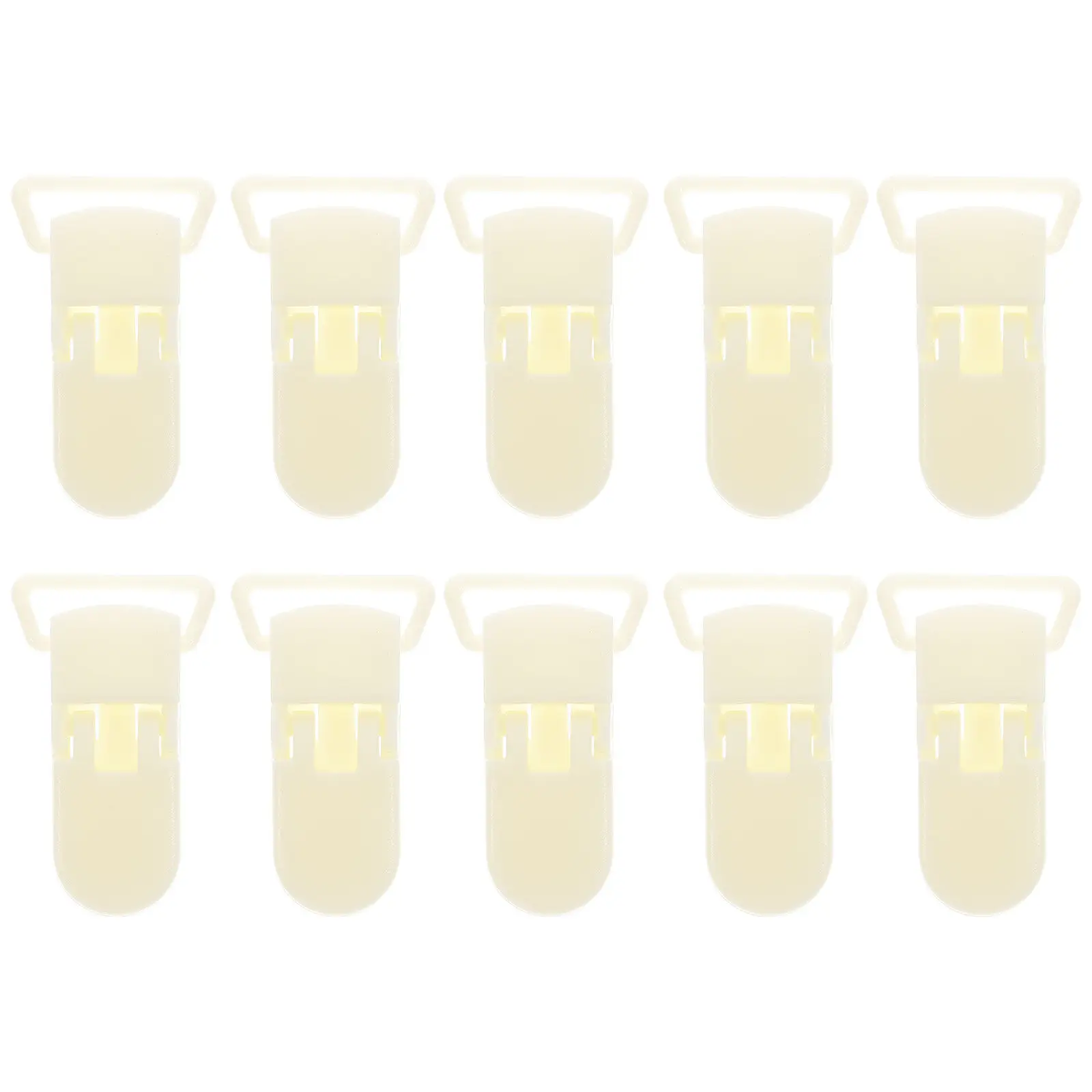 

10 шт. Т-образные прозрачные пластиковые зажимы для детских пустышек, для изготовления ремешков и аксессуаров-держателей, клипсы для пустышек