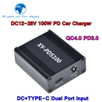 QC4.0 QC3.0 Type-C DC12-28V 5A 100W Step Down Mobile phone quick charger module for Huawei SCP/FCP Apple PD Qualcomm