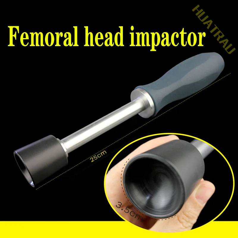 Femoral head impactor orthopedic instruments medical acetabular joint prosthesis installation artificial femoral stem impactor