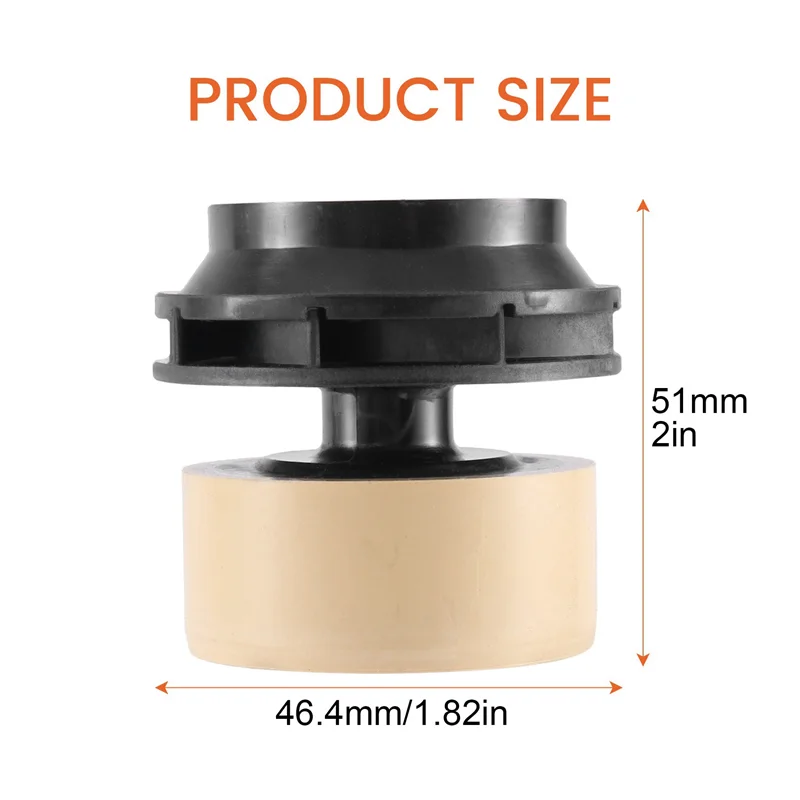 A45F-Rotore interno della pompa dell'acqua per la pompa dell'acqua elettrica del motore 161A0-39015 161A0-29015 per Toyota Prius ZVW30 2010-2015/Aqua 2012