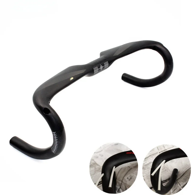 

Suitable for all carbon fiber road bike, bicycle bend handle, wind handle, sports car handle UD inner wiring