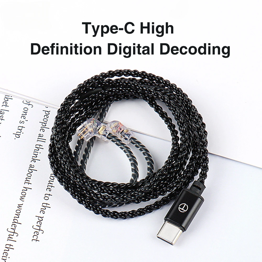 

Type C Earphones Cable Upgraded Silver Plated With For TRN VX Pro/TA2/MT1 Pro/BAX/BA15/MT1/BA8/VX/BA5/N90S/ST1/STM etc