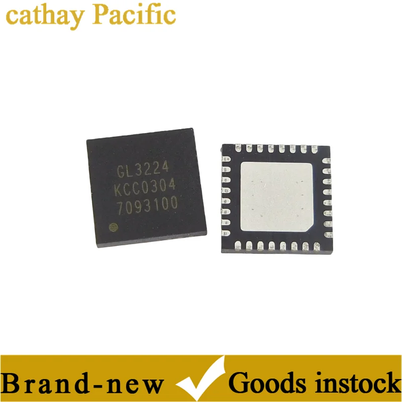 10PCS Original Genuine GL3224-OIY04 GL3224 QFN-32 USB Chip Card Reader Control IC New In Stock