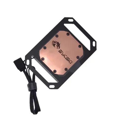 Imagen 2 del producto Bykski CPU bloque de agua para INTEL LGA1700/1800/115X/AMD Ryzen 9 AM5 AM4 0,08mm microcanal enfriador de agua CPU-XPR-EX