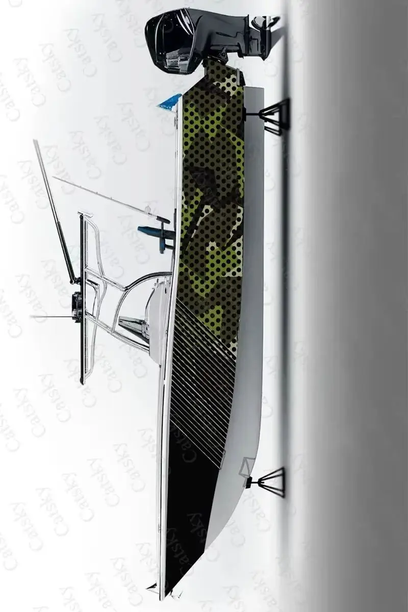 

Сотовый камуфляж, абстрактная наклейка на лодку, упаковка, рыбные сосуды, водонепроницаемая наклейка на морской корабль, наклейка на лодку, виниловая пленка