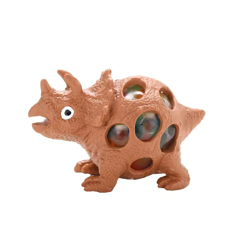 1pc Nieuwe Dinosaurus Squeeze Speelgoed Voor Kinderen Geventileerde Druif Bal Pinch Decompressie Antistress Squishy Speelgoed Relief Stress