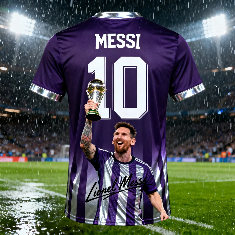 2026 Men's Lionel Messi 10 Barcelona T-shirt, Football Fan Jersey