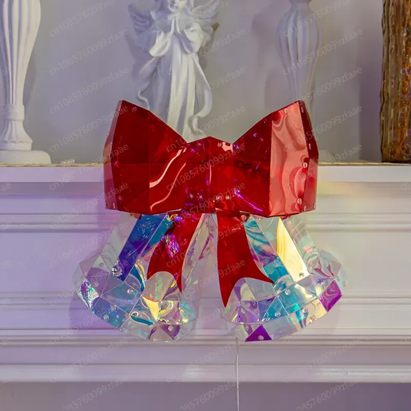 

Большое светящееся светодиодное освещение, рождественские луковые колокольчики, подходящие для украшения атмосферы торгового центра