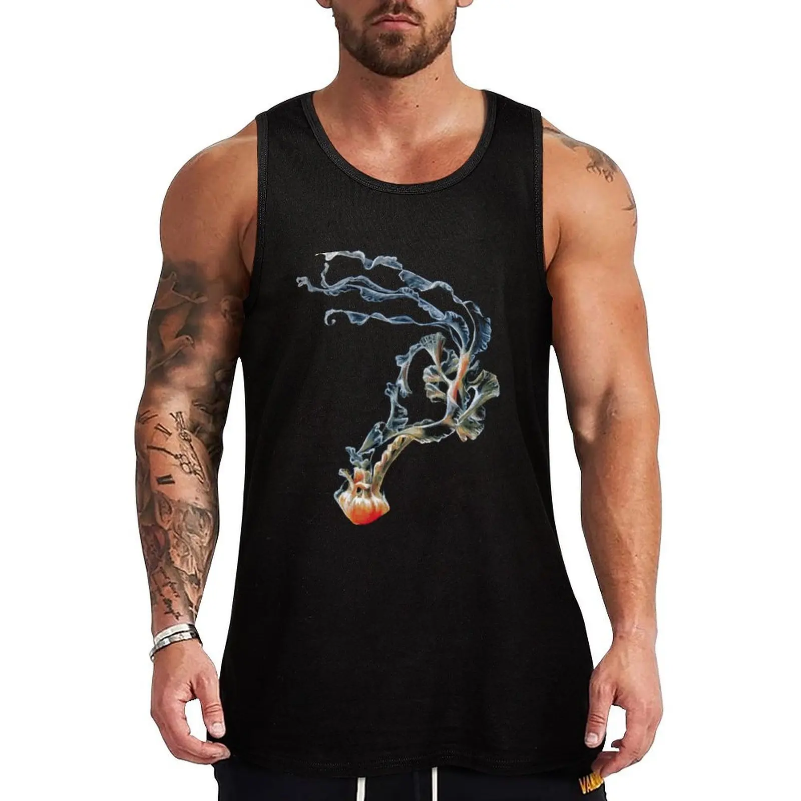Sea Nettle Tank Top Pattern Graphic Tank Top Geometric Print Sleeveless