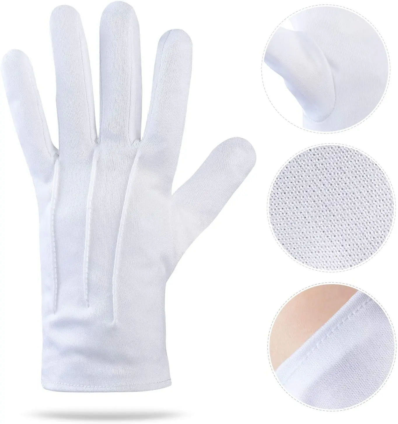 Pesenar ชุดกระต่ายสีขาวปาร์ตี้อีสเตอร์แบบครบชุดอุปกรณ์เสริมเครื่องแต่งกายกระต่ายหมวกตกแต่งบ้า