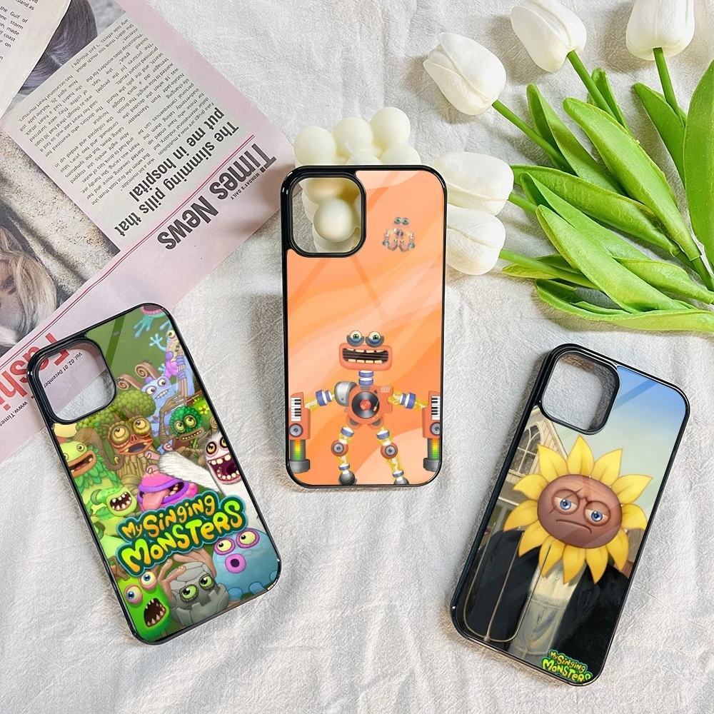 My Singing Monsters Phone Case for Iphone 16 15 14 13 12 11 Pro Max Mini 8 Plus Se Xr X Xs Fundas Shell PC+TPU Cover