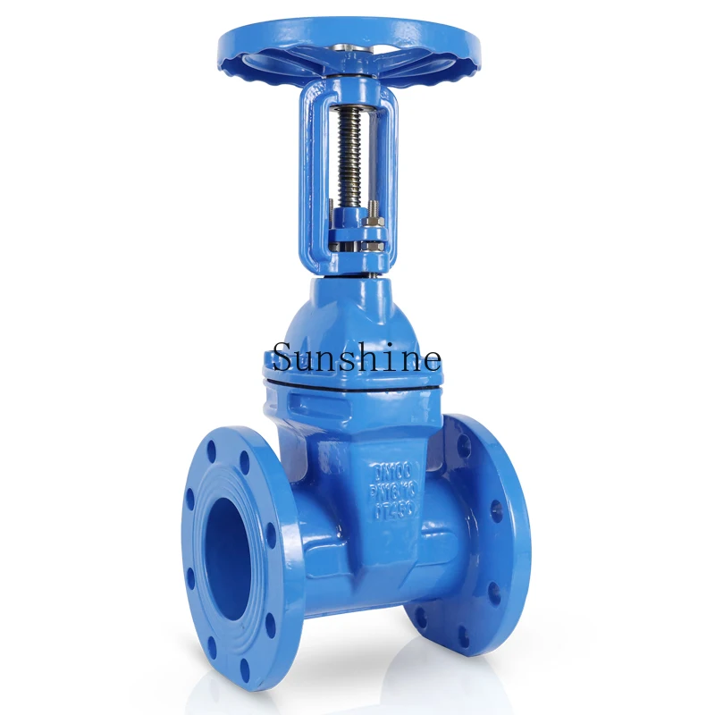 

Valve Z41X open rod 16Q soft sealing flange gate valve Ductile iron elastic seat sealing valve