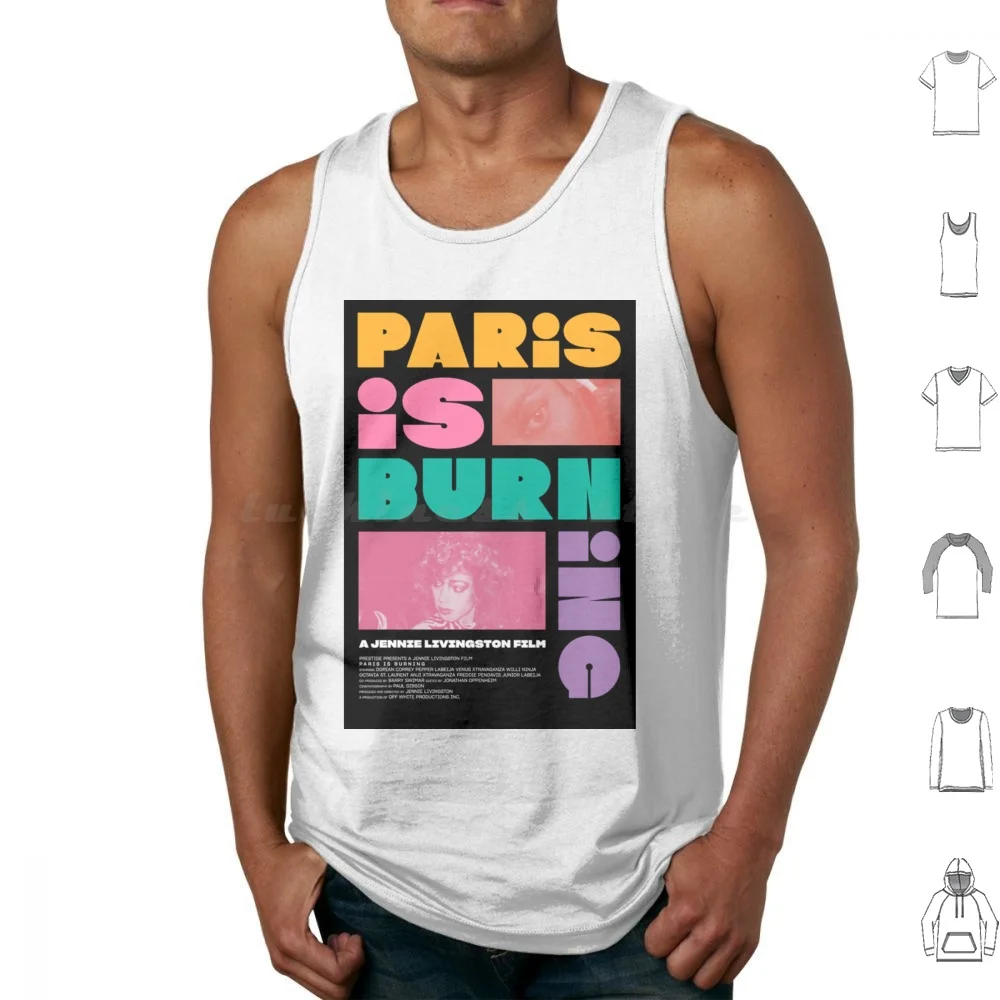 Paris Is Burning Tank Tops Print Cotton Paris Is Burning Girls Love Aesthetic Movies Trend