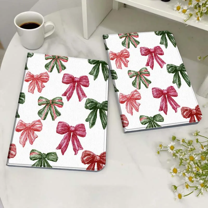 

Чехол для планшета Honor MagicPad MatePad M5 8 9 2 3 10 12 X V7 V8 X8 X9 V9 GT X9a GT2 S Air Pro с рисунком розового банта и сердечка