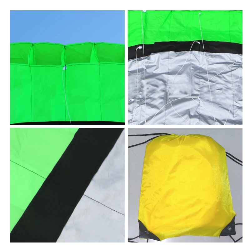 Paradise Bird 2,5 m doble línea acrobacias deportes cometa suave parafoil cometa Surf volando deportes al aire libre cometa juguetes al aire libre Kiteboard fábrica