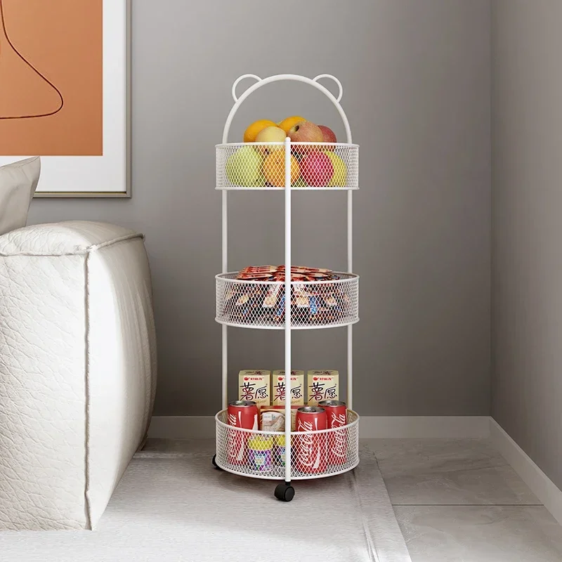 Скандинавская железная тарелка для фруктов, простая корзина для фруктов в гостиную, трехуровневая стойка для фруктов, корзина для хранения закусок и сухофруктов