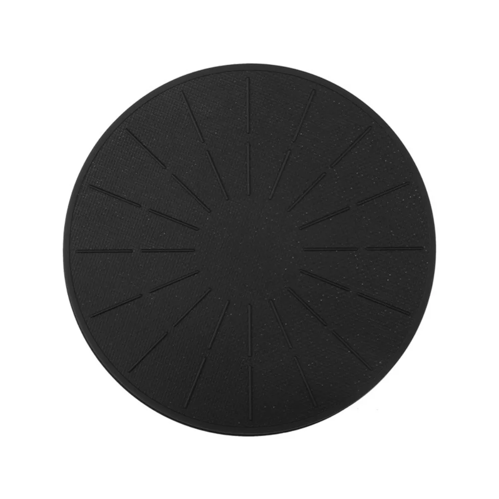Round Induction Cook-top Mat Silicone Fiberglass Scratch Resistant Induction Stove Protection Cover Heat Resistant Non Slip