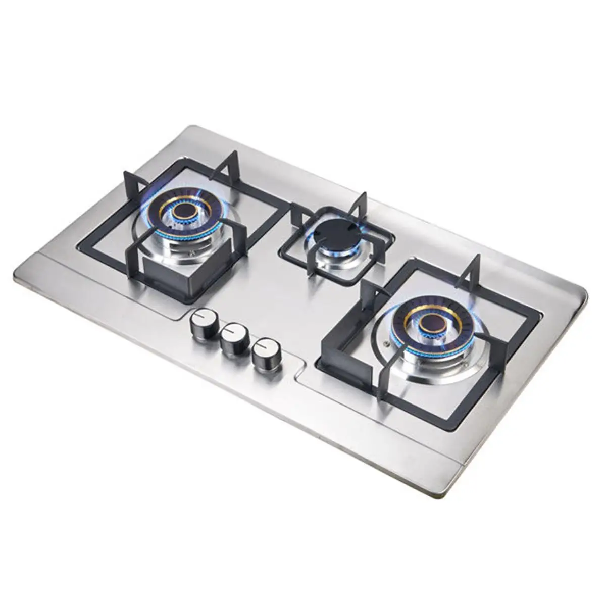 Luxurious Modern Stainless Steel Gas Stove Household Gas Cooktops