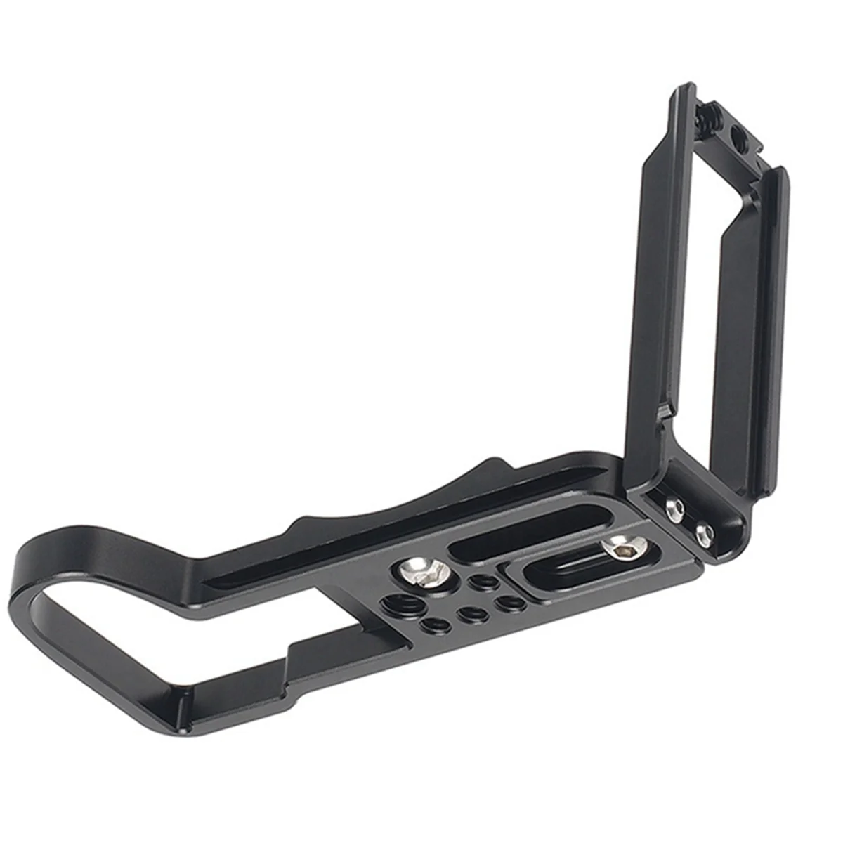 كاميرا قابلة للتعديل عمودي سريع الإصدار L لوحة/قوس حامل قبضة اليد لكاميرا باناسونيك S5II G9II أسود A002