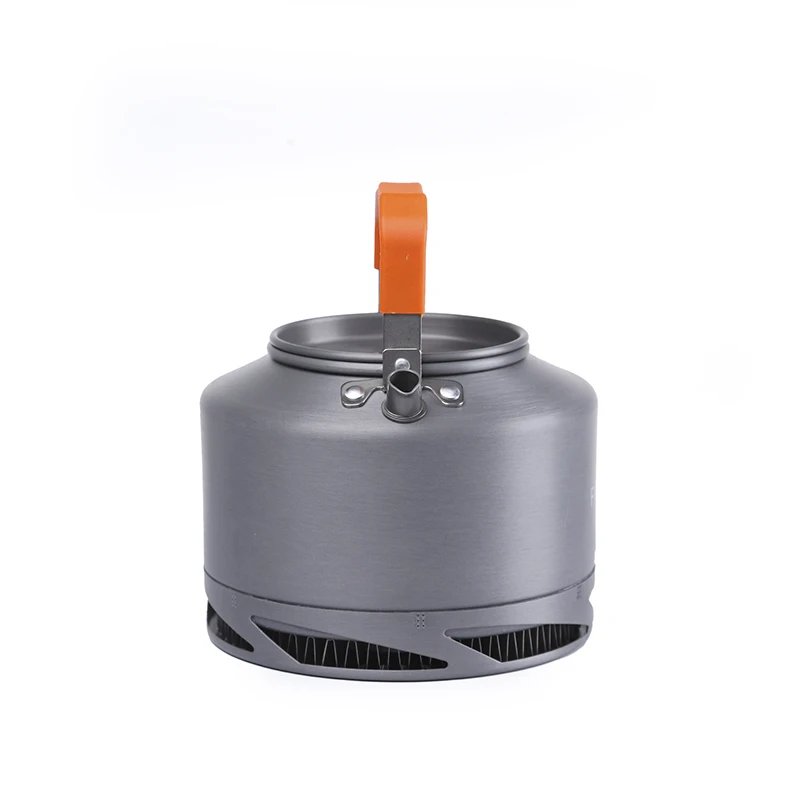 Fire Maple Camping Tableware Kettle, Hard Anodizing Aluminum Heat Exchanger Pot,Outdoor Picnic Cookware, Coffee Pot 1.3L