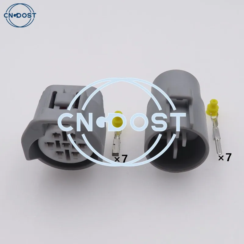 1 Set 7 Pin Automobile Headlight Wiring Harness Sealed Connector AC Assembly For Toyota Lexus 6188-0067 6189-0127