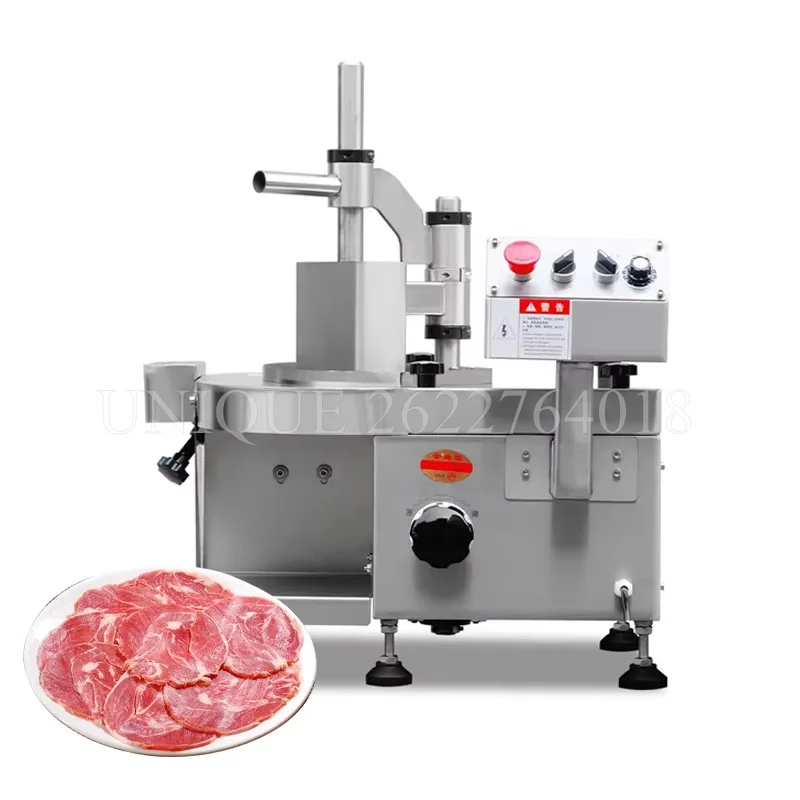 Multi-Function Meat Slicer 300mm Diameter For Food Preparation and Slicing Frozen Meat Portable Butcher Meat Cube Cutting Maker