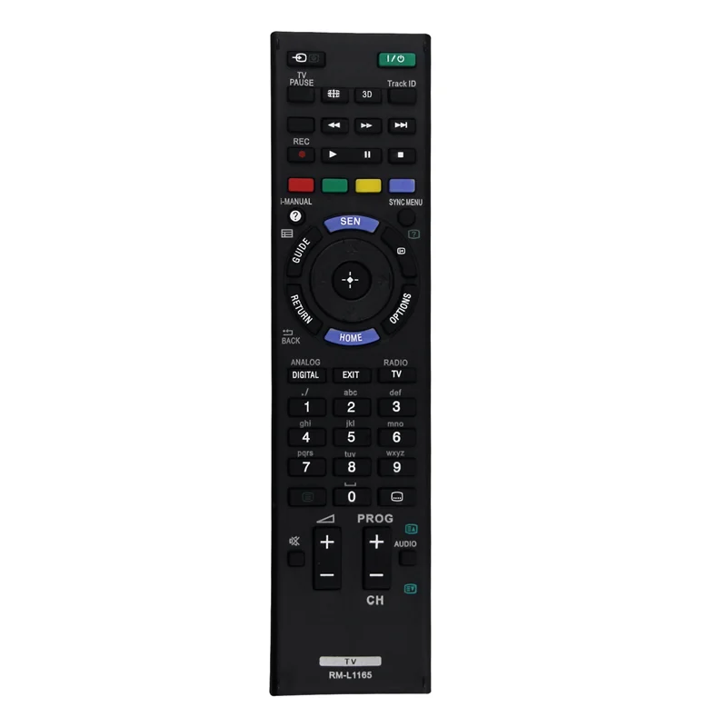 Replace RM-L1165 Remote for Sony LCD LED TV KDL-40HX750 KDL-46HX850 KDL-50R550A KDL-70R520A R1M-883 RM-1028 RM-791