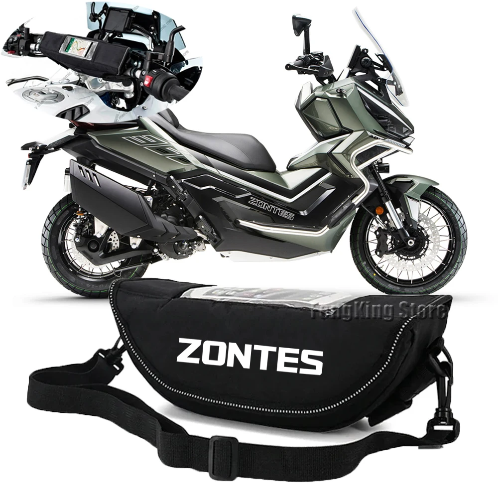 

For Zontes zontes 368G ADV 368g adv Motorcycle accessories tools bag Waterproof And Dustproof Convenient travel handlebar bag