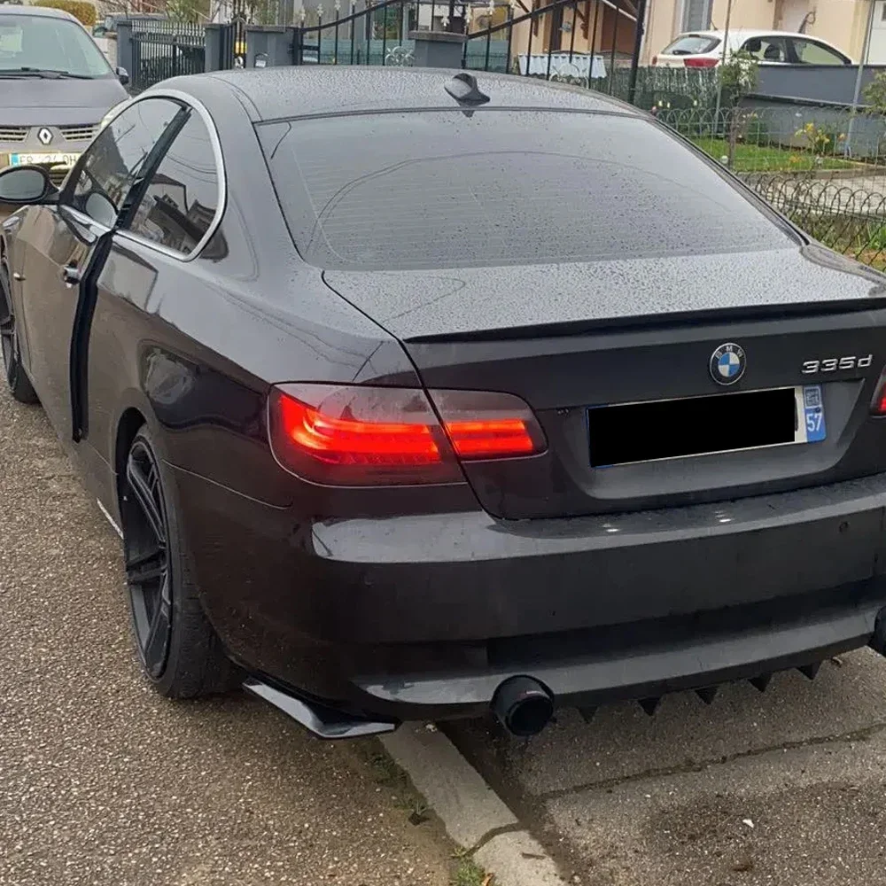 Voor Bmw 3 Series E90 E92 E93 2013-2016 Achterspatjes Bumper Hoek Lip Splitter Diffuser Canard Spoiler Body Kit Auto Accessoires