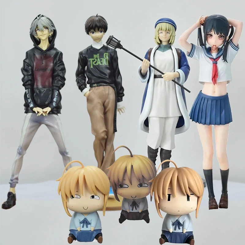 

One Piece Seraphim Luffy Figures Anime Falin Figure Delicious in Dungeon Manga Model Nagisa Kaworu Ikari Shinji Figurine Toys