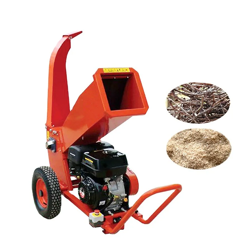 

【Best-Selling】NEWEEK 13.5HP Movable Garden Twig Shredder Wood Chipper Tree Branch Crusher Machine