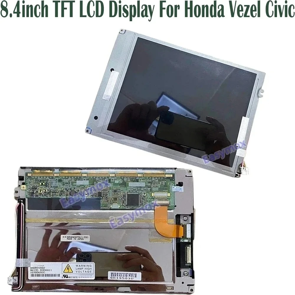 

AA084VD02 For Honda Vezel Civic 8.4inch TFT LCD Display Car GPS Navigation Screen Replacement