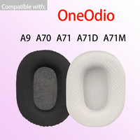 A9 Earpads for OneOdio A70 A71 Headphones A71D A71M Ear Cushions Replacement Soft Leather Foam Headset Pad Covers