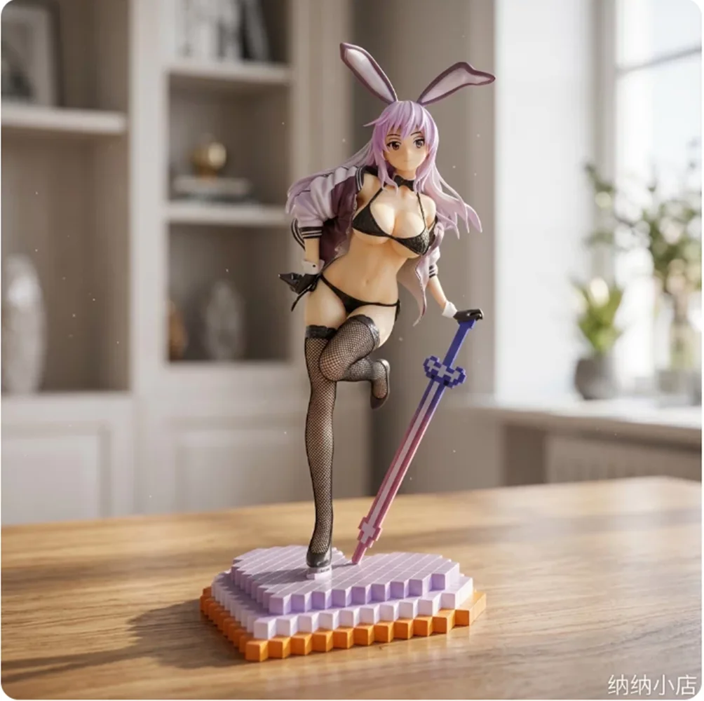 

Аниме-фигурка Zimakupiza Yuu Usada Bunny, иллюстрация Saitom, коллекционная фигурка из ПВХ, сексуальная кукла, 27 см, игрушка