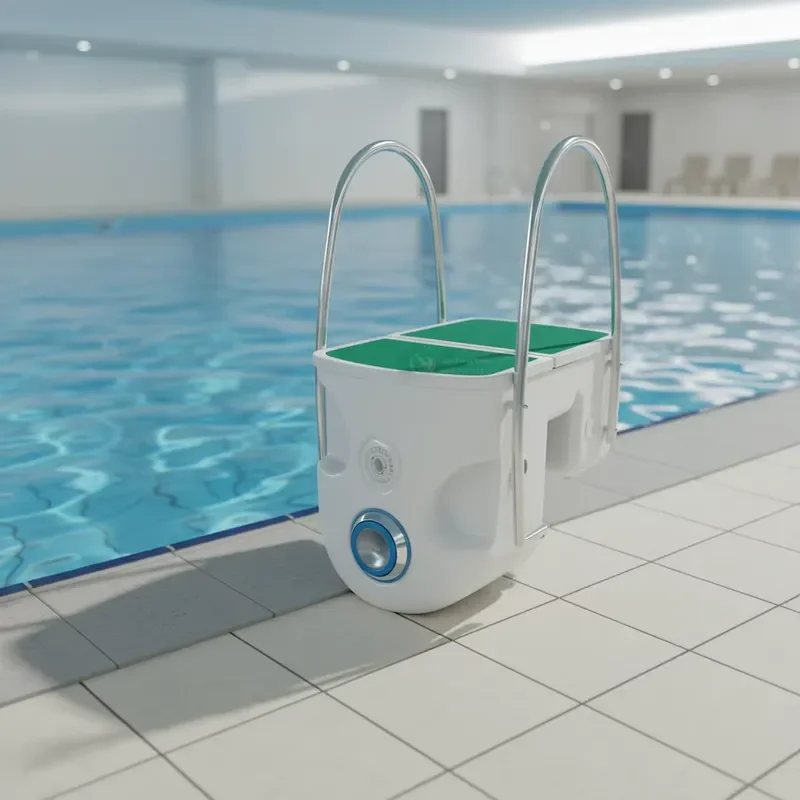 2HP Wall Mounted Swimming Pool Pump ABS Material DN40 Plug In Counter Current Device Easy Installation Tubeless Water