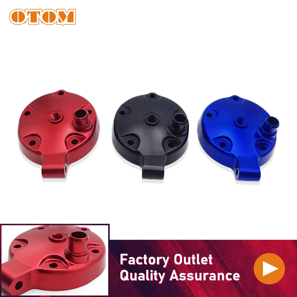 

OTOM Motorcycle Cylinder Head Cover CNC Aluminum Engine Protector Guard For YAMAHA DT230 2 Stroke Off Road Pit Bike Accessories