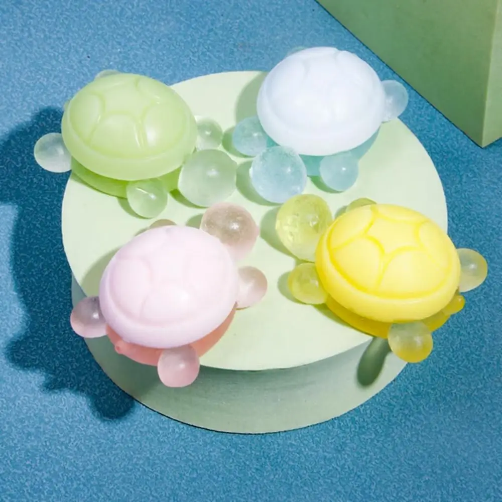 1/4Pcs Little Turtle Handmade Essential Oil Soaps Whitening Aroma Natural Soap Skin Lightening Moisturizing Essential Oil Soap
