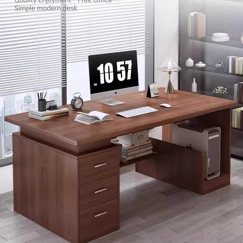 Study Desk Table Gaming Tables Computer Office Multifunction Home Furniture Workstation Organizer Room Writing Offices Corner