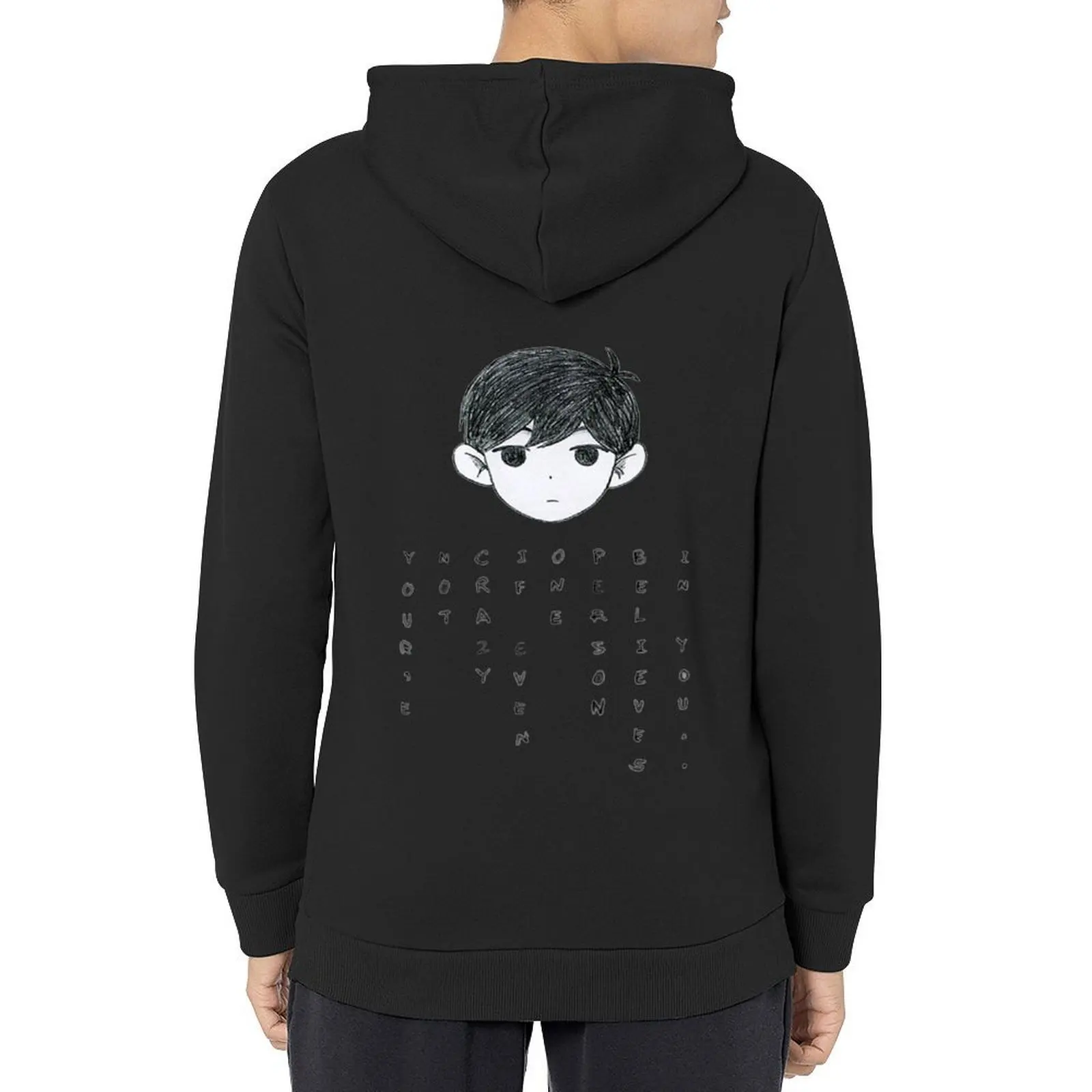 

OMORI | You`re not crazy if even one person believes in you... Hoodie men clothes autumn anime hoodie