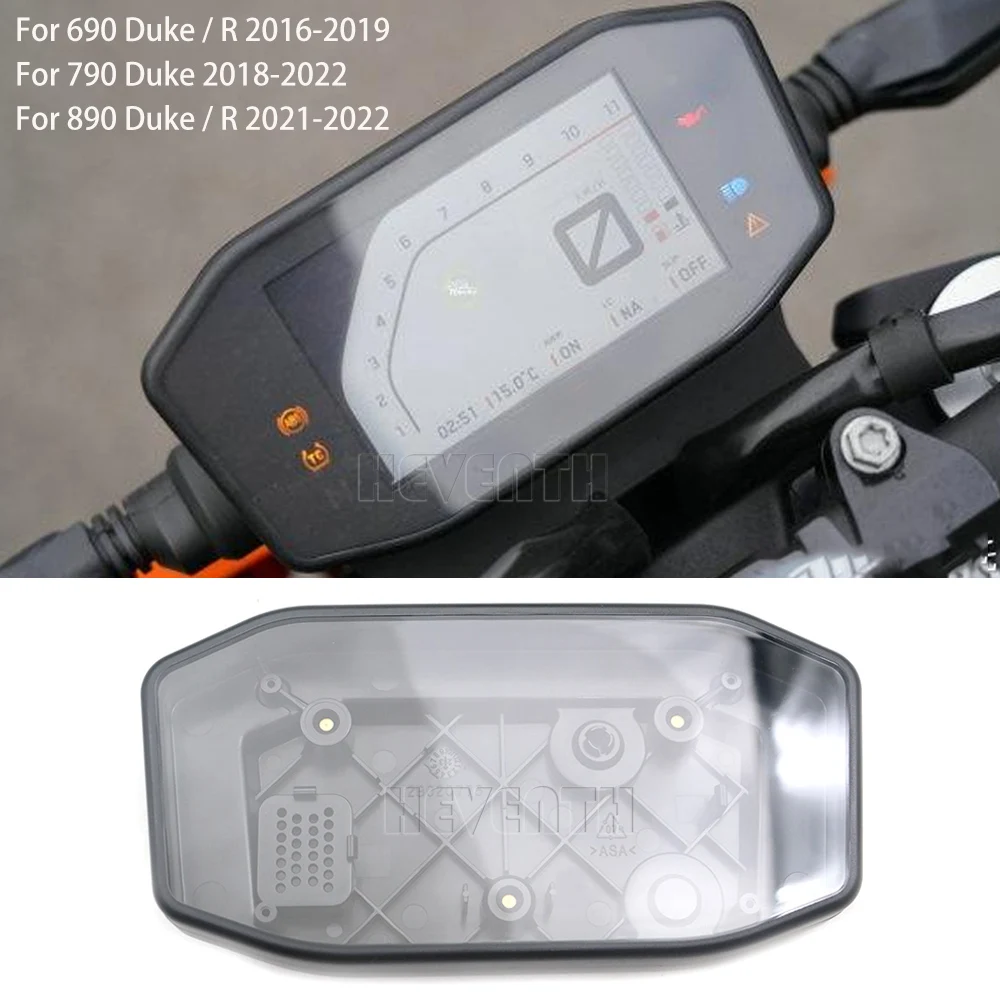 

Motorcycle Speedometer Case For 690 Duke/R Duke 790 850 890 Adventure 2016-2022 2021 Odometer Case Instrument Housing Cover