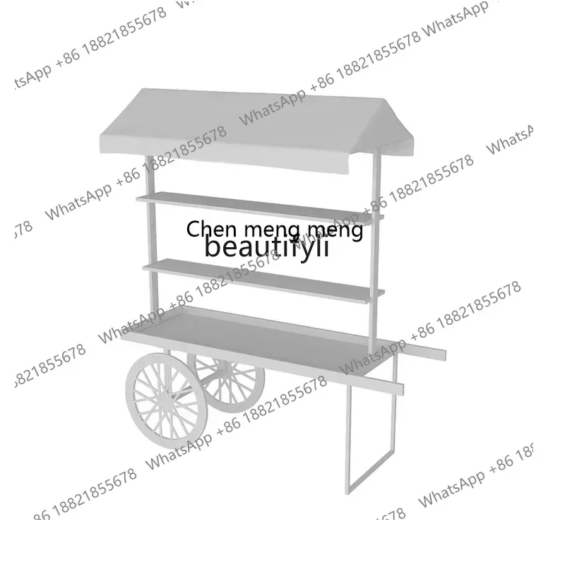 

Z189 European-style creative promotional vehicle shelf multi-layer commercial supermarket tasting table display rack A5