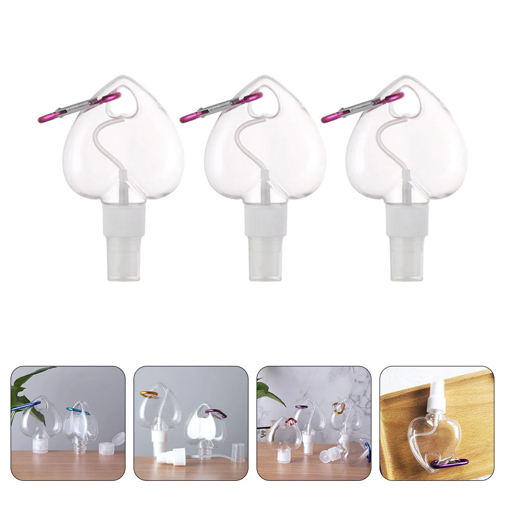 3 PCS Bottle Mist Bottles Travel Sub Empty Practical Multi-function Perfume Cosmetics Containers