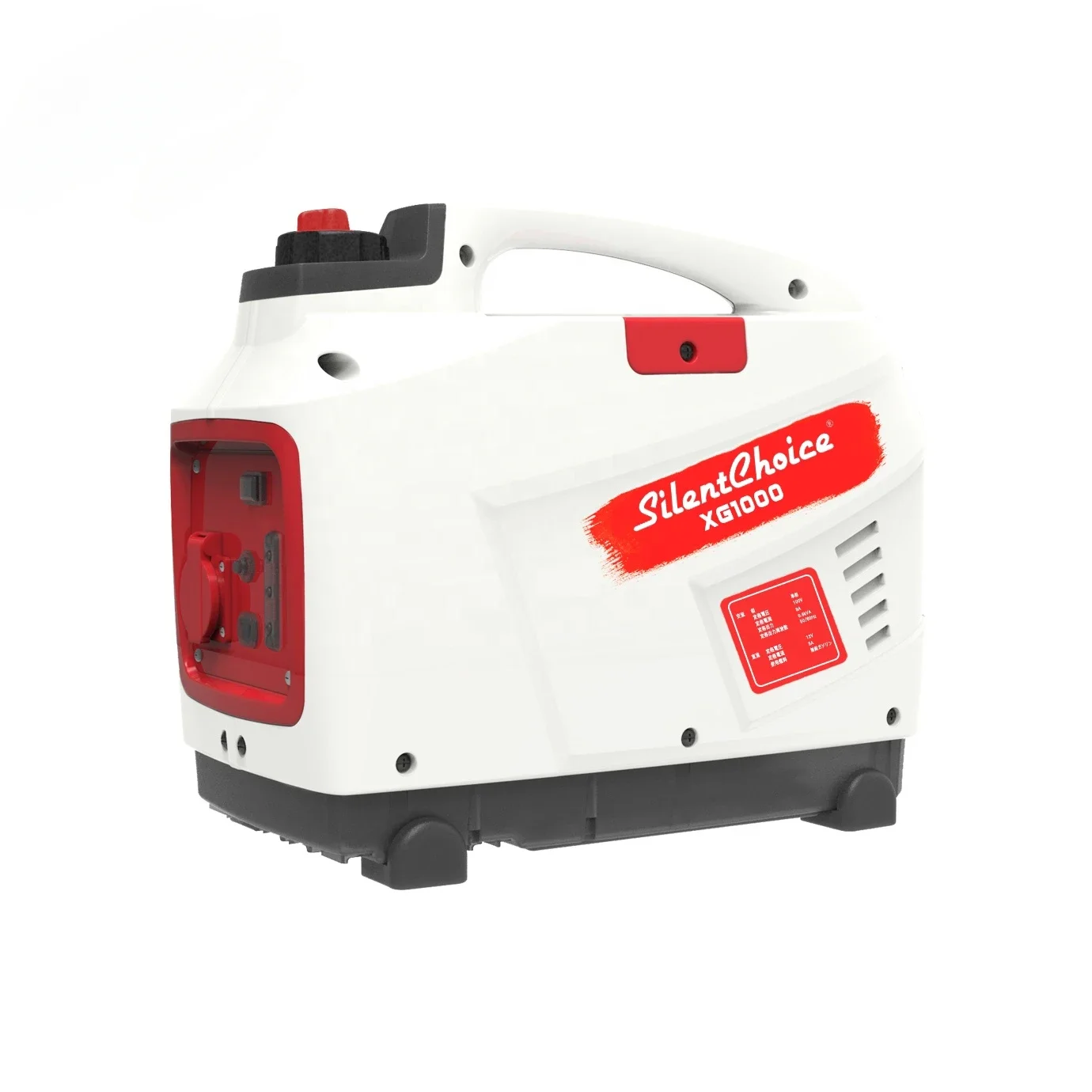 Light Silent Gasoline Generators Digital Inverter Portable Suitcase Recoil Start Mini Style