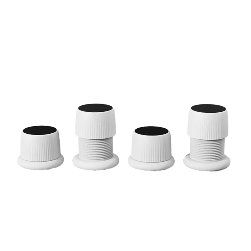 

ABWZ-Home Furniture Feet Anti Vibration Mat Universal Bumper Self-Adhesive Slipstop Silent Skid Raiser Pads 4Pc