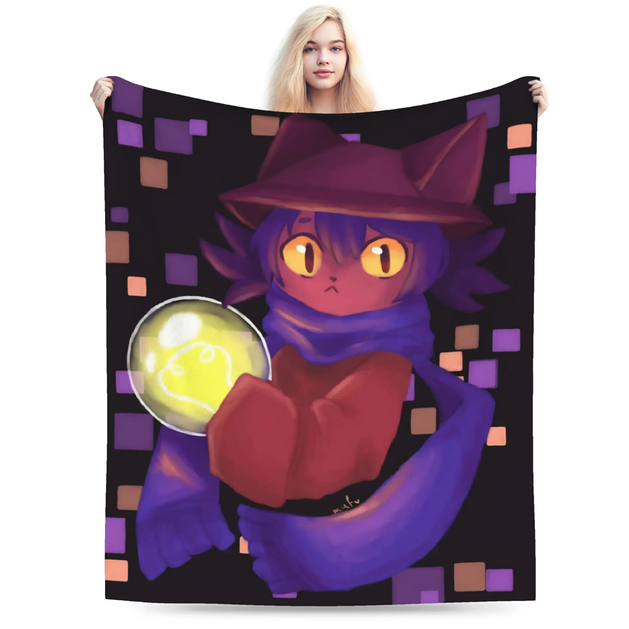OneShots Niko Blanket Super Soft Warm  Throw Blankets for Sofa 50x60 Inch Multi-size Quilt