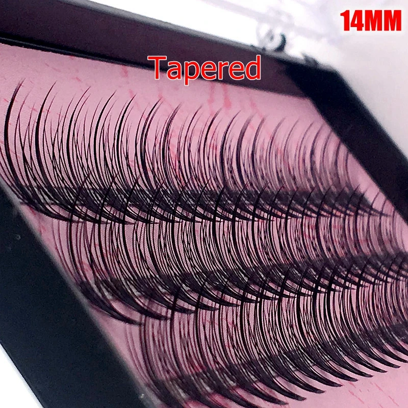 10 packs Various Model 12/20 Hairs or Tapered 57 Knots Black Individual False Eyelashes Eye Lash Makeup Extension