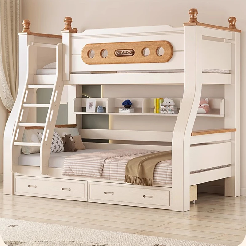 

Boys Toddler Children Beds Luxury Modern Princess Bunk Children Beds Loft Trundle Camas Infantiles Kids Bed Set Furniture BL50CB