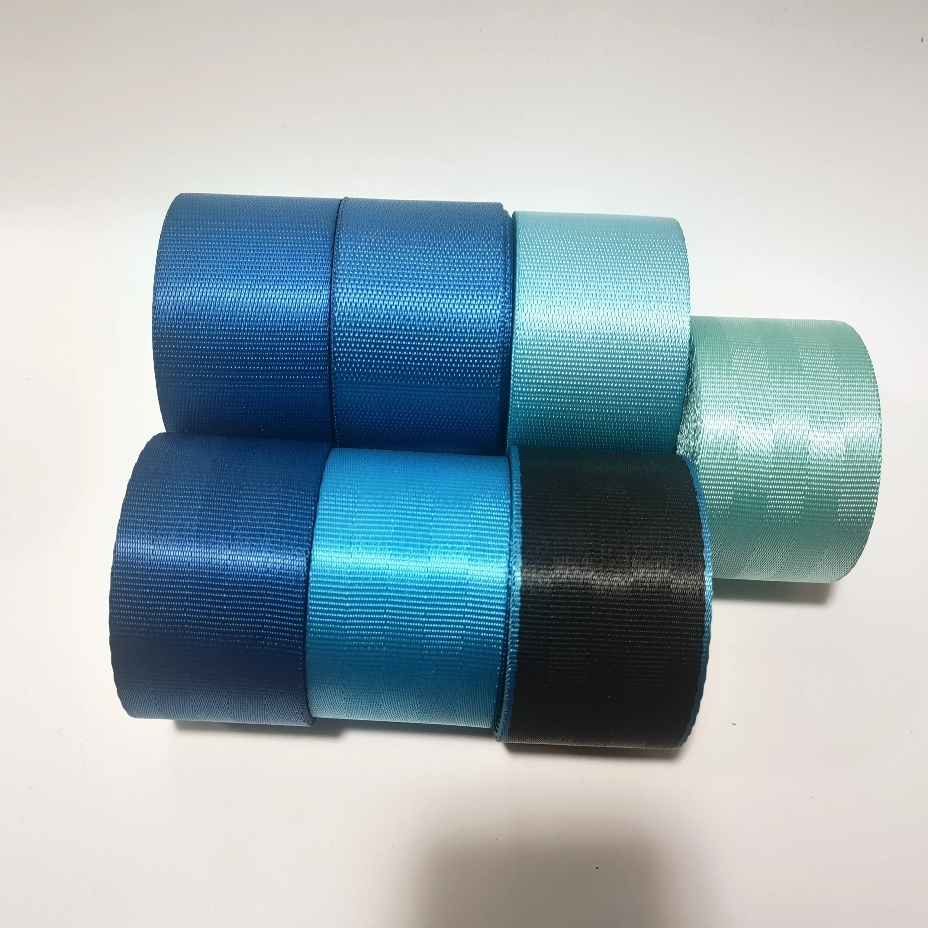 Blue Series Car Seat Belts Car Modification Color Modification High-Strength Polyester Webbing