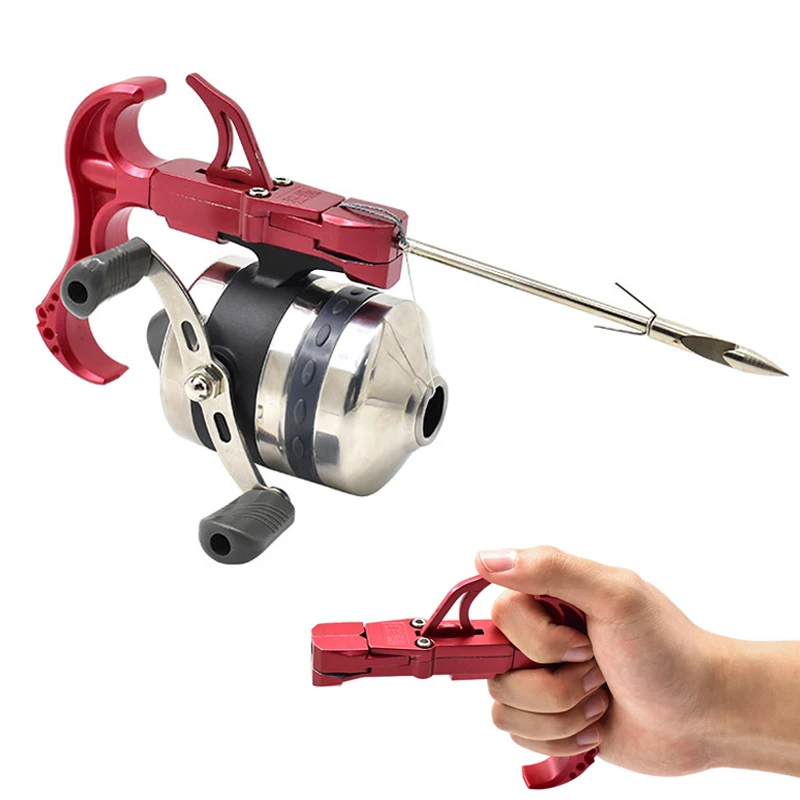 

Аксессуары для рогатки для стрельбы по рыбе на открытом воздухе, алюминиевый курок для рогатки, комплектующие для катапульты для рыболовных дротиков