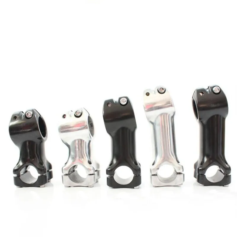 Q856 Bicycle Stem Aluminum Alloy Dead Fly Bike Stand 25.4 * 28.6mm*60/70 / 90mm Stand Upright Stand Bike Riser